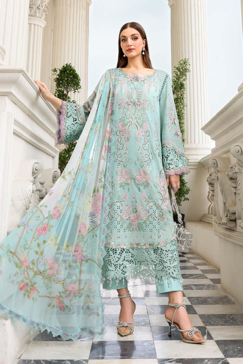 Maria B Embroidered Jacquard Lawn Suit EL-26-15