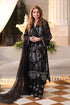 Maria B 3 Piece Embroidered Chiffon Suit MPC-26-101-Black