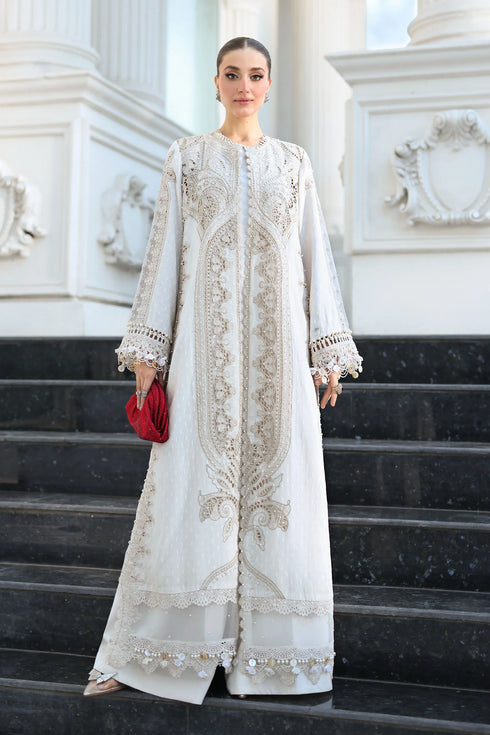 Maria B Embroidered Jacquard Lawn Suit EL-26-01