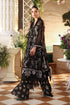 Maria B 3 Piece Embroidered Chiffon Suit MPC-26-101-Black