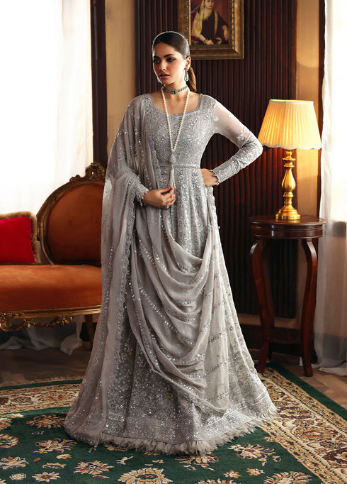 Gulaal Embroidered Sequined Chiffon Suit Sheyza