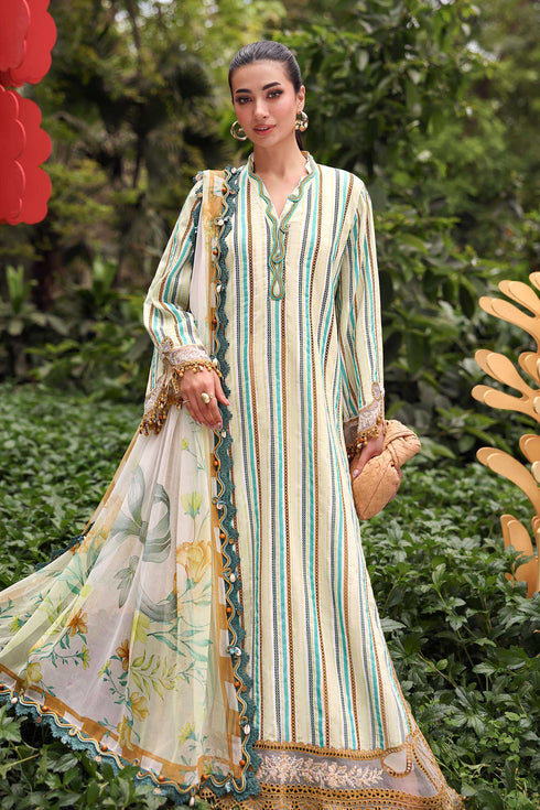 Maria B Embroidered 3PC Suit MPT-3002-B