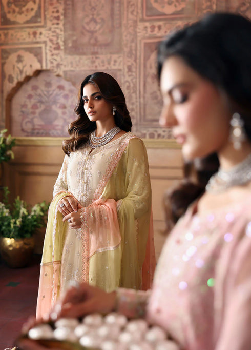 Gulaal Embroidered Sequined Chiffon Suit Layana