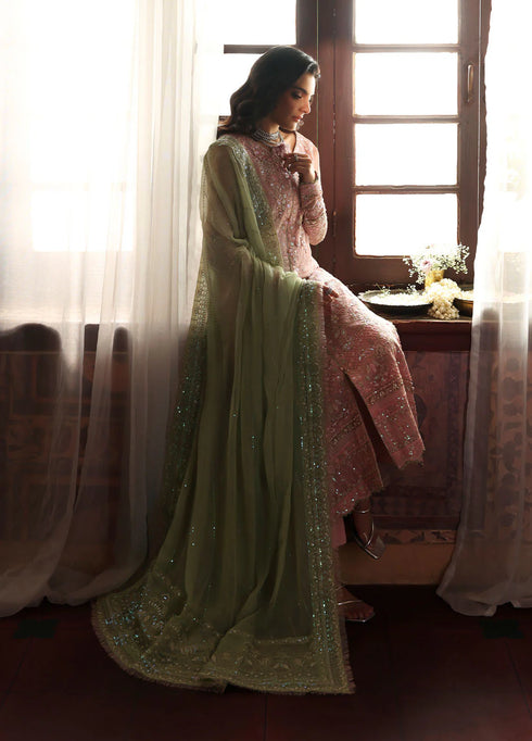 Gulaal Embroidered Sequined Chiffon Suit Layana