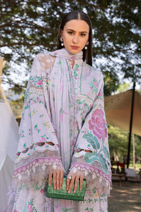 Maria B 3 Piece Embroidered Lawn Suit MPT-2904-A