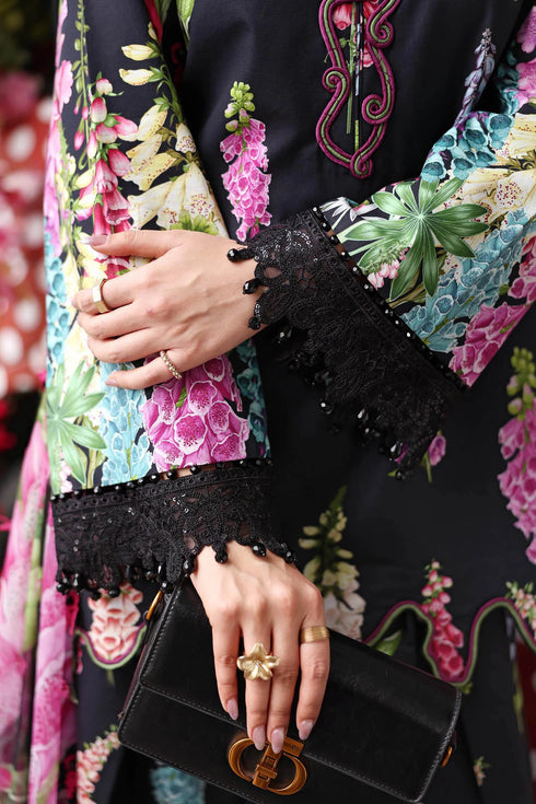 Maria B Embroidered 3PC Lawn Suit MPT-3005-B