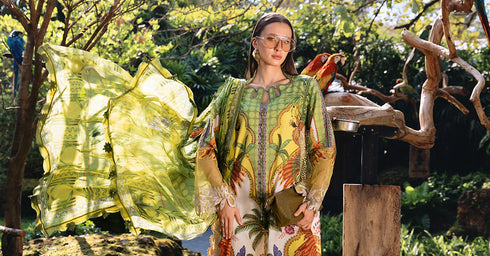 Maria B 3 Piece Embroidered Lawn Suit MPT-2905-B