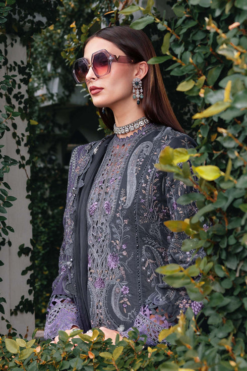 Maria B Embroidered Velvet Suit WL-1305