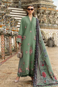 Maria B Embroidered Linen Suit MPT-2808-A