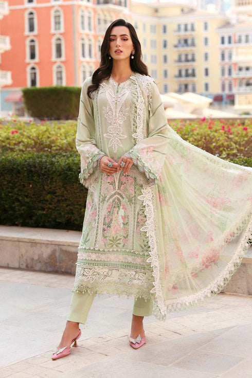 Maria B 3 Piece Embroidered Lawn Suit D-2611-A