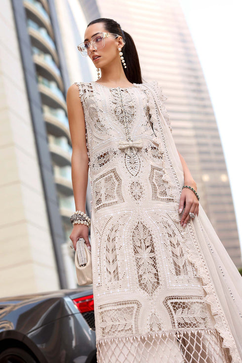 Maria B 3 Piece Embroidered Lawn Suit D-2608-A