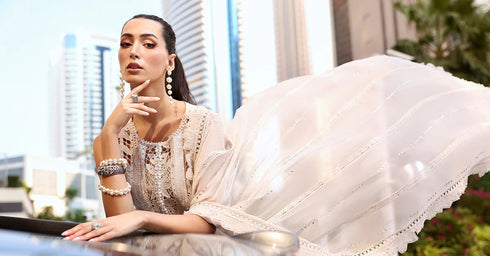 Maria B 3 Piece Embroidered Lawn Suit D-2608-A