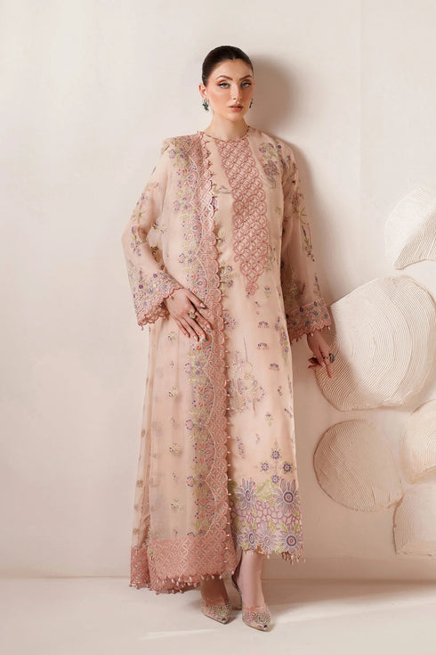 Alizeh Embroidered Chiffon Suit - BDHG-5043-Diana