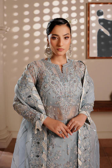 Maryams Embroidered Organza Suit Zarq-ZEE-1913