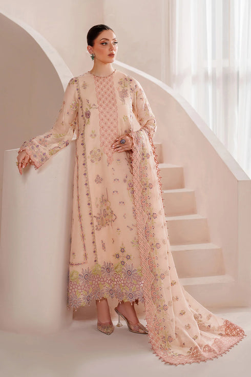 Alizeh Embroidered Chiffon Suit - BDHG-5043-Diana