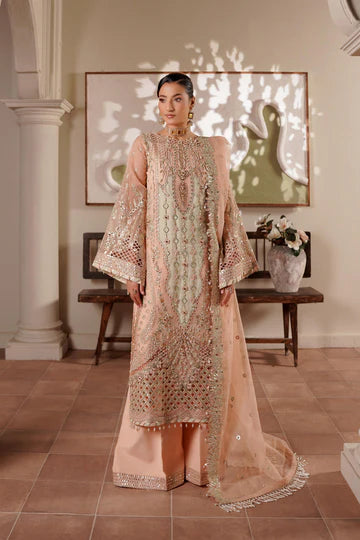 Maryams Embroidered Organza Suit Lfora-ZEE-1912