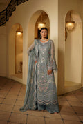 Maryams Embroidered Chiffon Suit Anaya