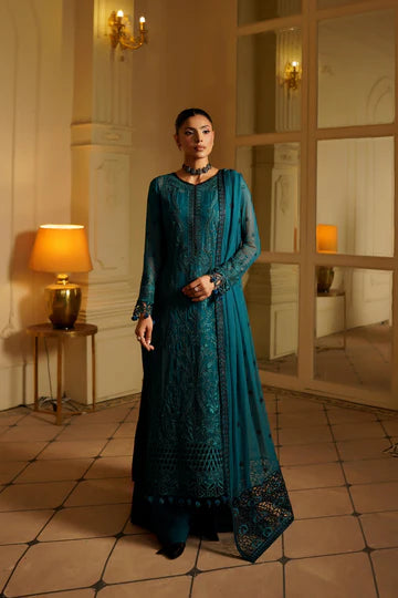Maryams Embroidered Organza Suit NAZ-ARZ-9001