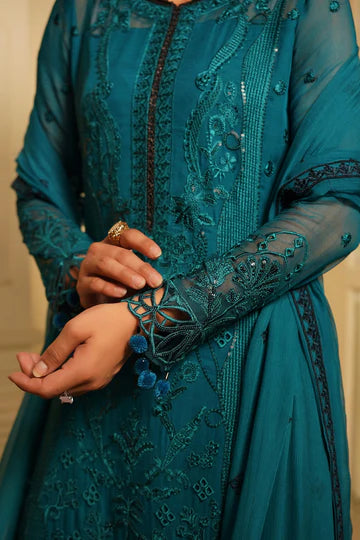 Maryams Embroidered Organza Suit NAZ-ARZ-9001