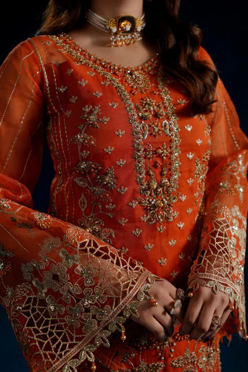 Maryams Embroidered Organza Suit AYSHARA – TBR-0017