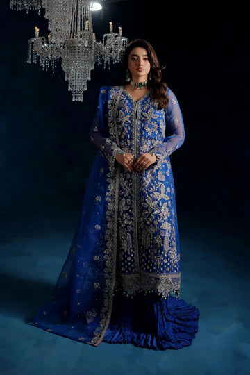 Maryams Embroidered Organza Suit HAREEMA – TBR-8011