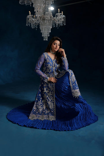 Maryams Embroidered Organza Suit HAREEMA – TBR-8011
