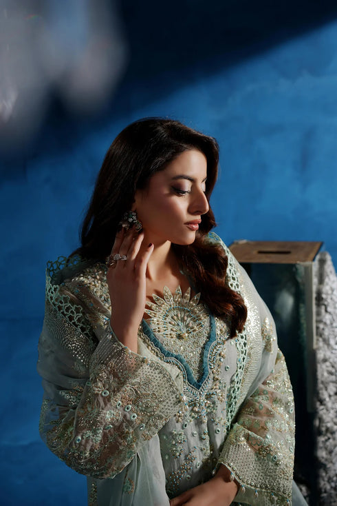 Maryams Embroidered Organza Suit FEHREEN – TBR-8013