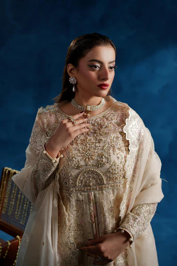 Maryams Embroidered Organza Suit NAZMAIRA – TBR-8015