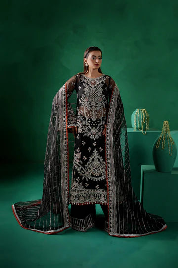 Maryams Embroidered Organza Suit SARLEEN – TBR-8014