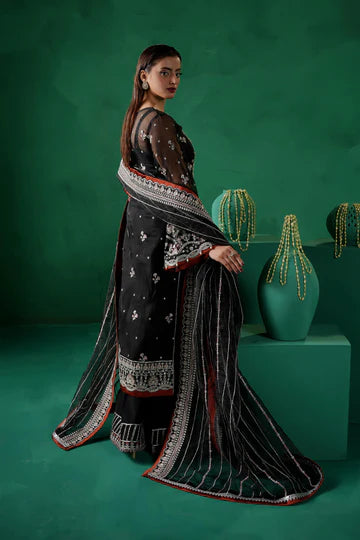 Maryams Embroidered Organza Suit SARLEEN – TBR-8014