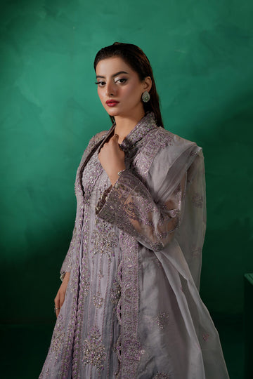 Maryams Embroidered Organza Suit MAHLEEN – TBR-8018