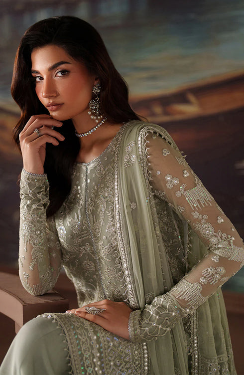 Zarif Embroidered Chiffon Suit ZRF-PRC-02 ETHEL