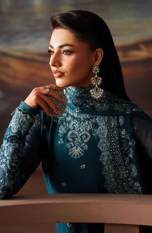 Zarif Embroidered Chiffon Suit ZRF-PRC-03 KATE