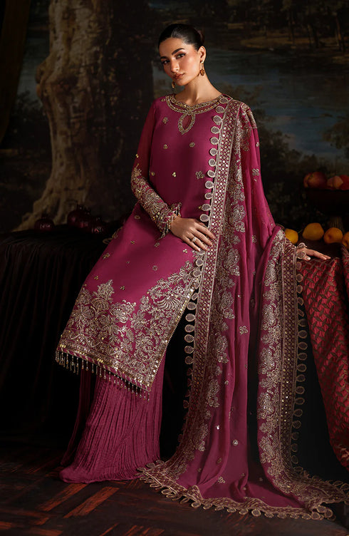 Zarif Embroidered Chiffon Suit ZRF-PRC-05 ADELLE