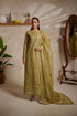 Maryams Embroidered Organza Suit M-1406