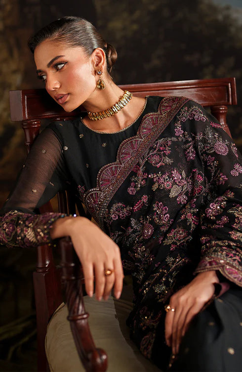 Zarif Embroidered Chiffon Suit ZRF-PRC-04 VICTORIA