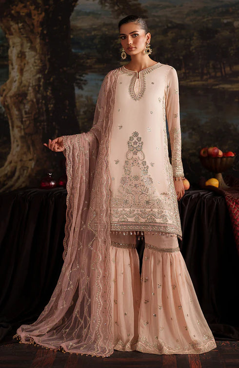 Zarif Embroidered Chiffon Suit ZRF-PRC-08 LUCIA