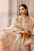 Maryams Embroidered Organza 3 Piece Suit M-104