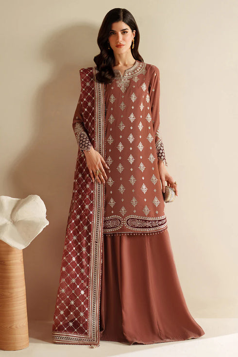 jazmin Embroidered Velvet Formal VVF D-3