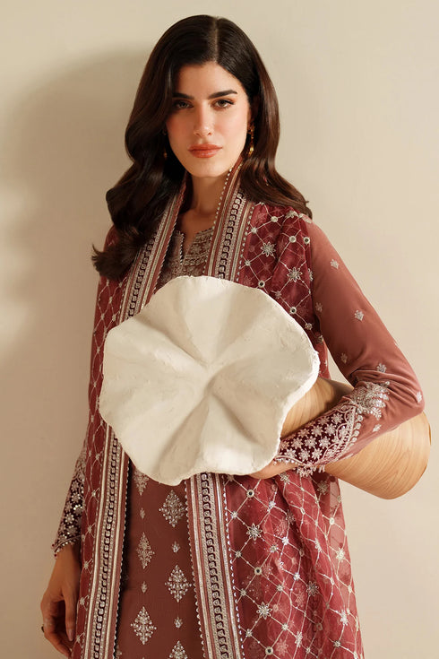 jazmin Embroidered Velvet Formal VVF D-3