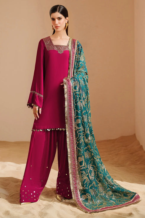 jazmin Embroidered Velvet Formal VVF D-9