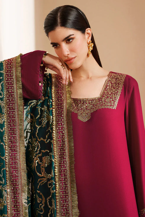 jazmin Embroidered Velvet Formal VVF D-9