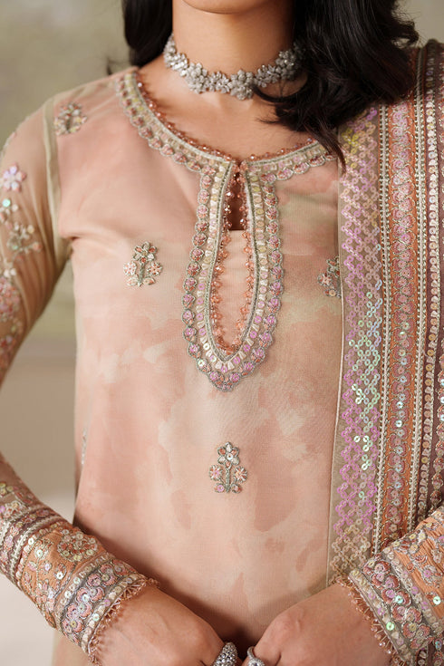 Zarif Embroidered Net Suit ZRF-ZPE-04 SERIYAH