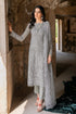 Ramsha Embroidered Net 3 Piece suit H-210