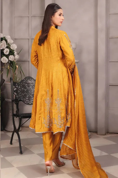 Rang-E-Noor Viscose 3 Piece Suit RNF-16