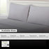 Luxurious Extra Deep Fitted Microfiber Bed Sheets 16"/40CM - Grey