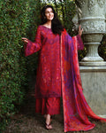 Mushq Chikan Embroidered Lawn Suit Falling Petals