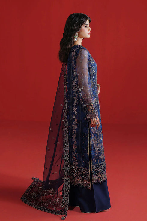Ramsha Embroidered Organza Suit E-305