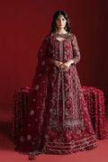 Ramsha Embroidered Organza Suit E-304