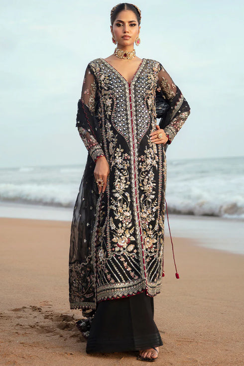Gulaal Embroidered Organza 3 Piece Suit Zora